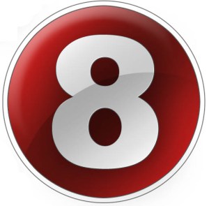 number 8. Image courtesy of stock.xchng®