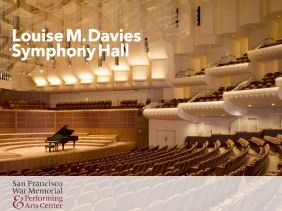 Portfolio: Davies Symphony Hall Brochure Cover